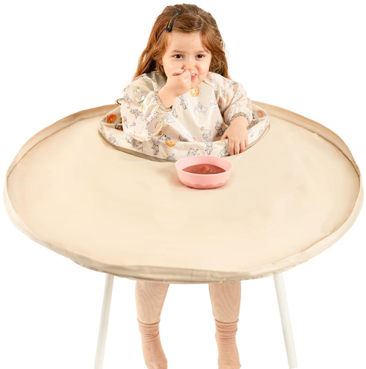Omgoods - Baby Maaltijd Set met Waterdichte Slab en Tray