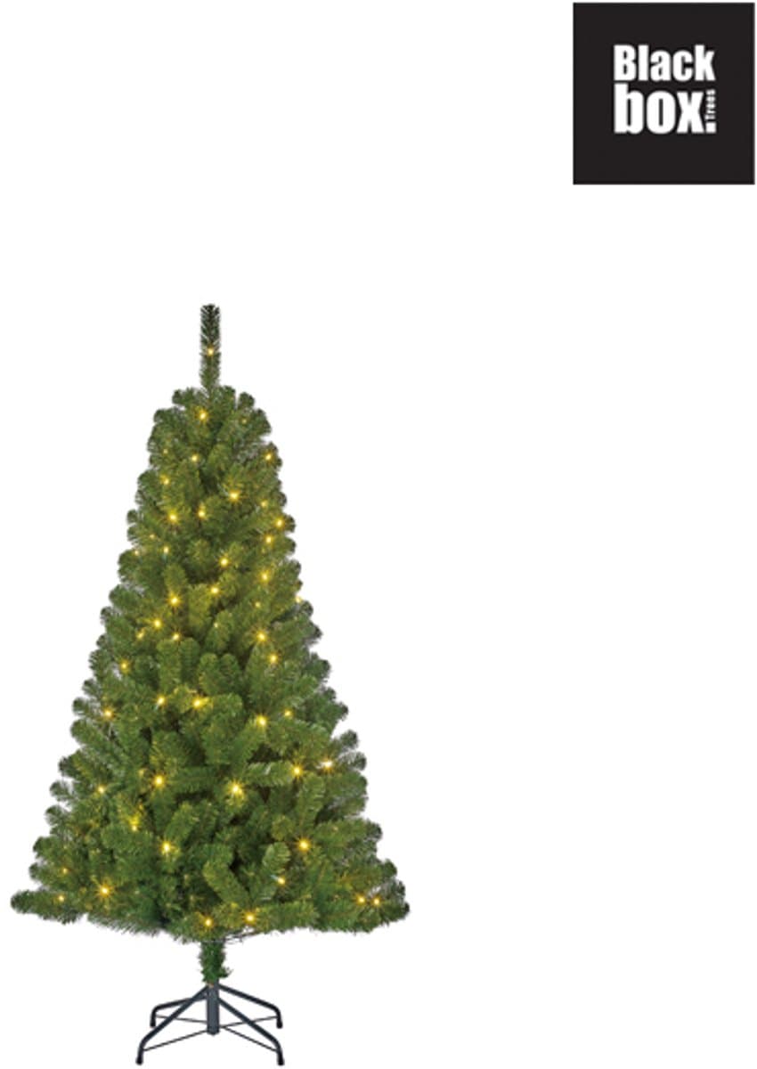 Black Box Charlton Kunstkerstboom - 155 x 91 cm - 100 warmwitte led lampjes