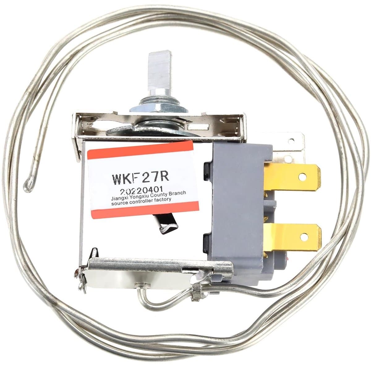 Dailygoods- Thermostaat - Nauwkeurige Temperatuurregeling - Thermische Controller - Compatibel met WKF-27R/WPF-22G - Duurzame Constructie - 80 cm Draad - Temperatuurregelaar