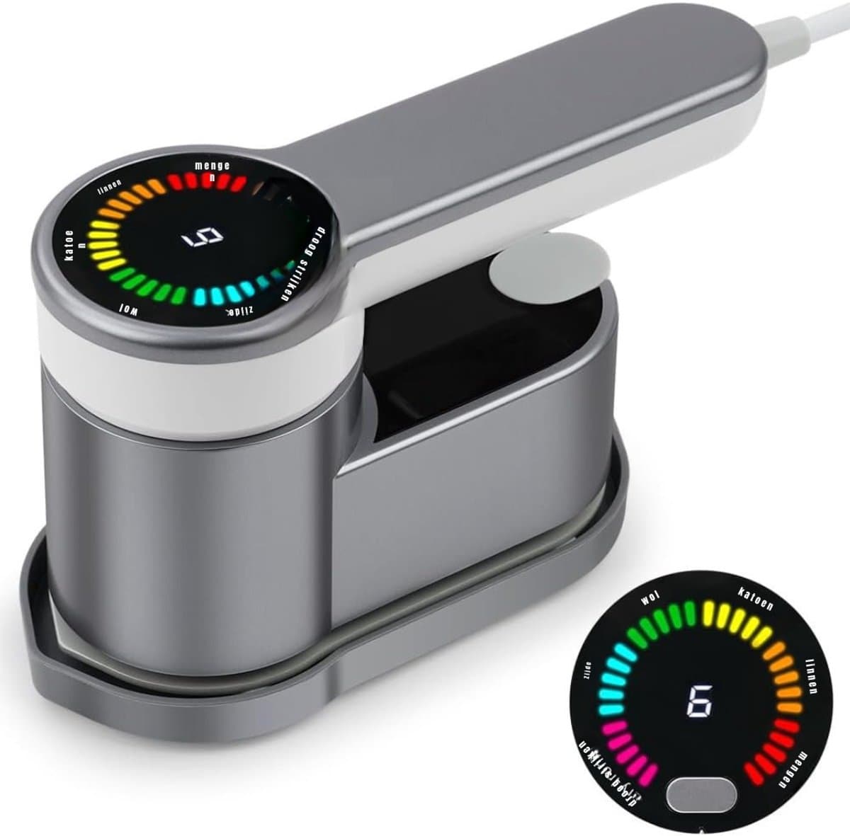 RUX® Stoomreiniger kleding - Stoomreiniger - Stoomreinigers - 1200 W - 120 ml - Kledingstomer - Zwart - 19cm x 10cm x 7cm