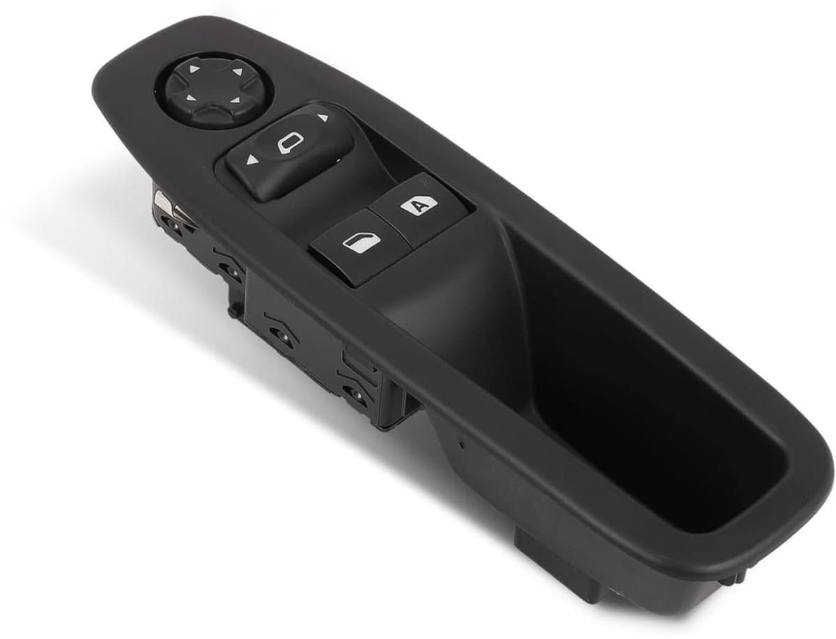 Raam Schakelaar - Elektrische Raamknop - Auto Besturing - 13 Pins Connector - Zwart