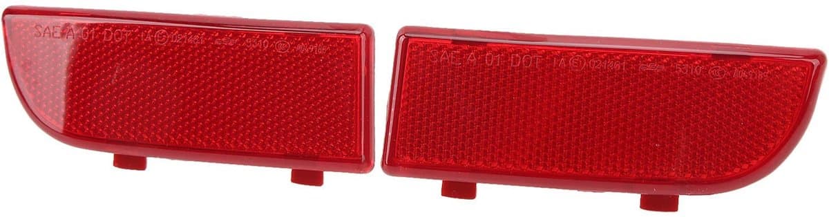 Dailygoody - Achterbumperreflector - Rode Staart Bumperlicht - Professionele Vervanging - Geschikt voor Vito W639 2003-2015 - Verbeter het uiterl