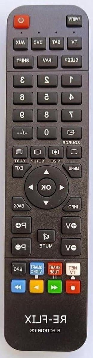 Vervangende Afstandsbediening - Universele Remote - TV Bediening - Direct Gebruik - Niet gespecificeerd - Zwart