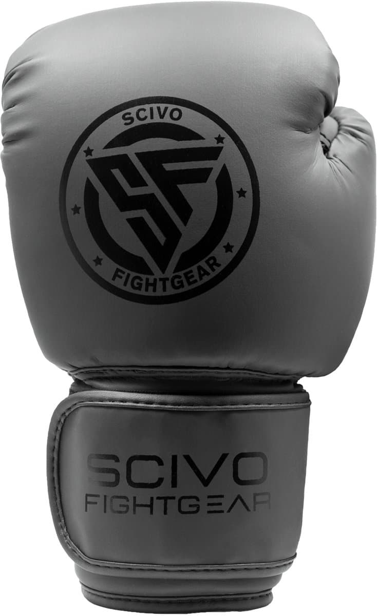 Stealth Kickboxing Gloves PU Black/Black (16OZ)