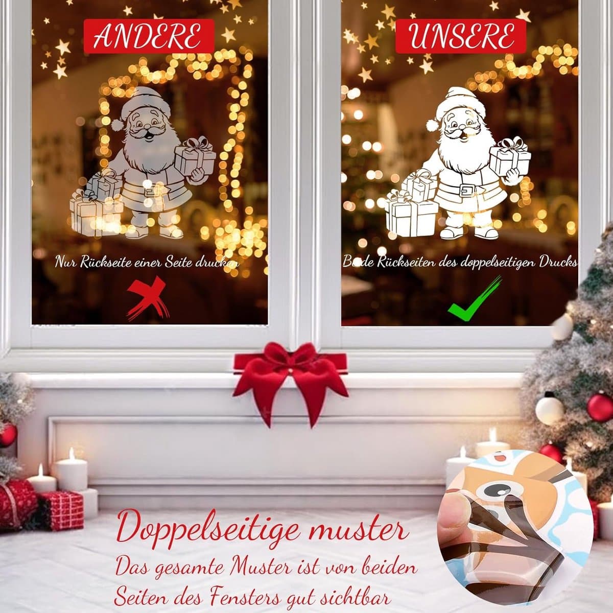 Kerst Raamstickers Sneeuwvlokken Voordeelset 9 Vellen