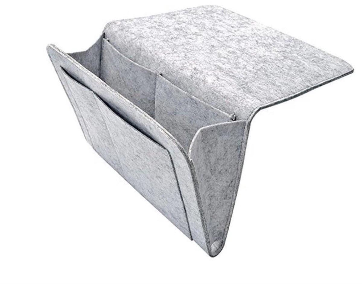 Ways Laptop houder bed Netflix Pro 34 x 24 x 11 cm - Bed of sofa hoes zijkant tas houder voor laptop, boek, GSM, iPad, Bril, etc - Bedside laptop storage pouch binge watching - Handgemaakt met duurzaam materiaal - ECO friendly