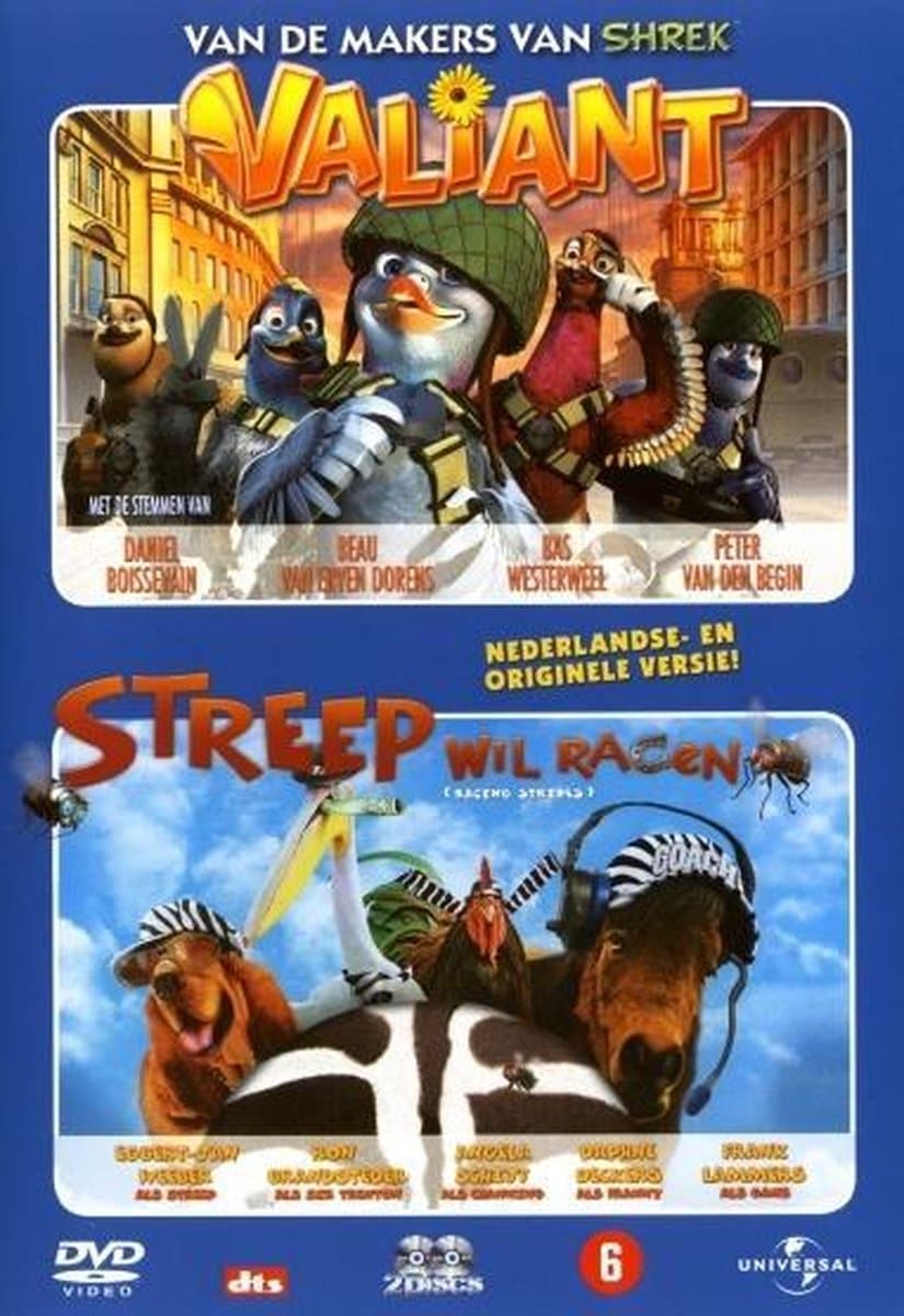 Valiant / Streep Wil Racen (2DVD)