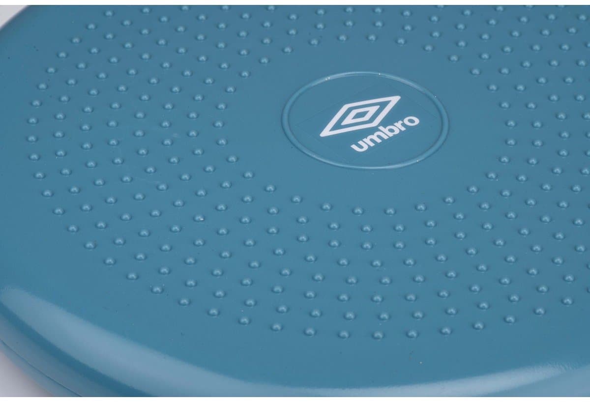 Umbro Balanskussen - Ø 33 CM - Volwassenen en Kinderen - Wiebelkussen - Blauw
