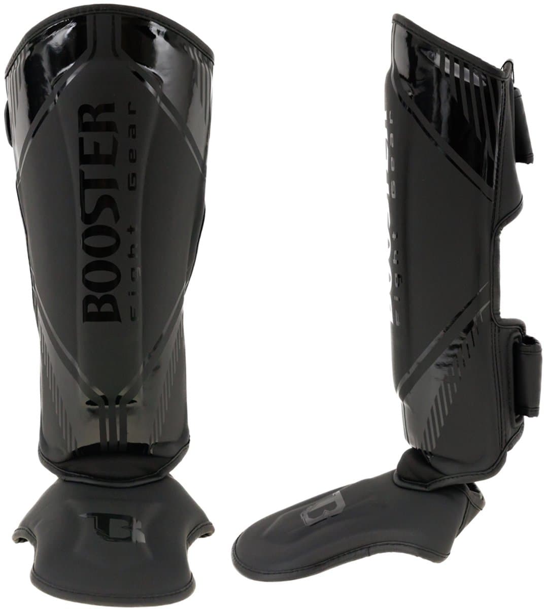 Booster Bangkok Series 5 - Scheenbeschermers kickboksen - S - Navy / Zwart