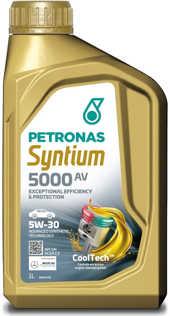Petronas Syntium 5000 AV 5w30 olie 1 liter