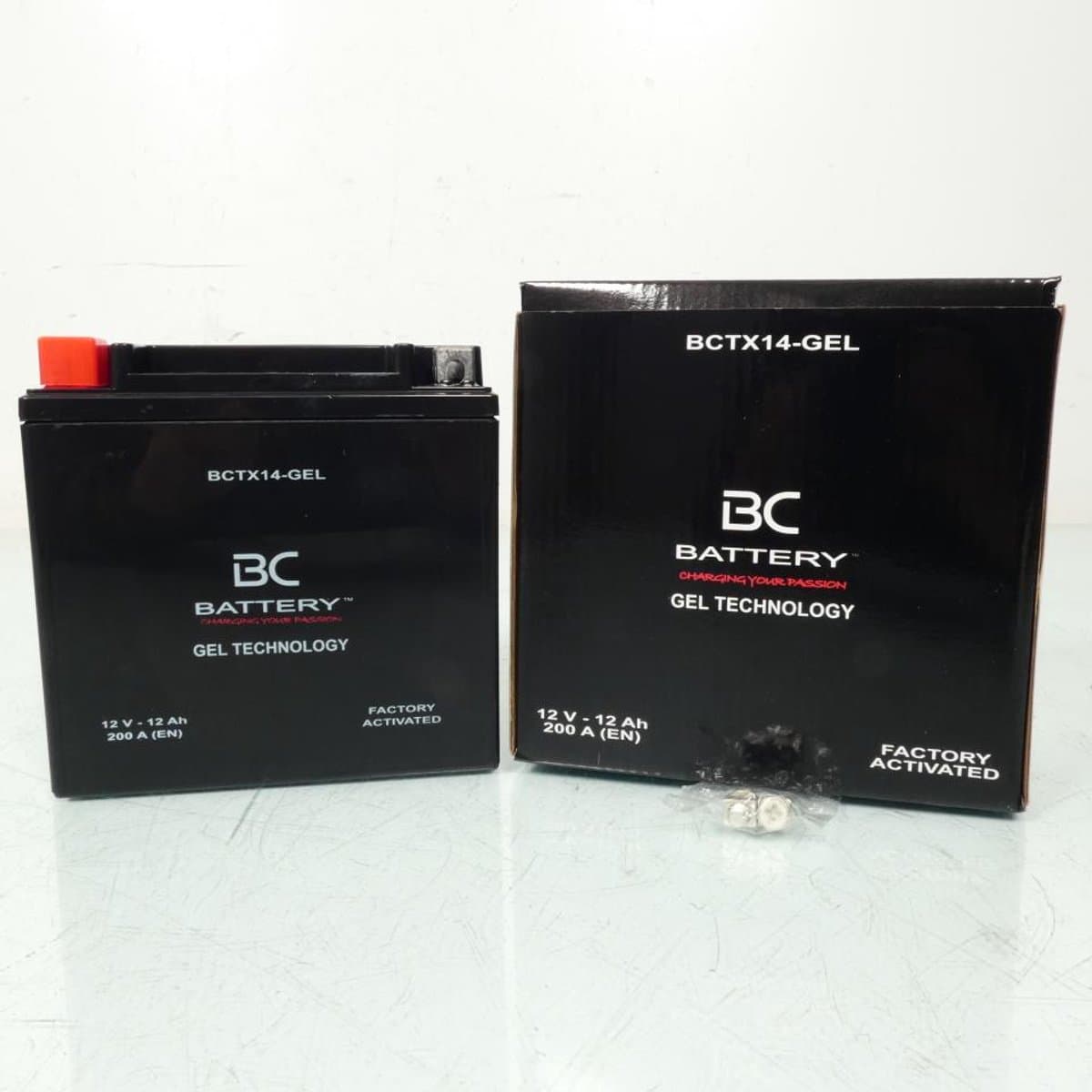 Batterie SLA BC Battery pour Scooter Peugeot 400 Metropolis 2013 YTX14 / 12V 12Ah Neuf