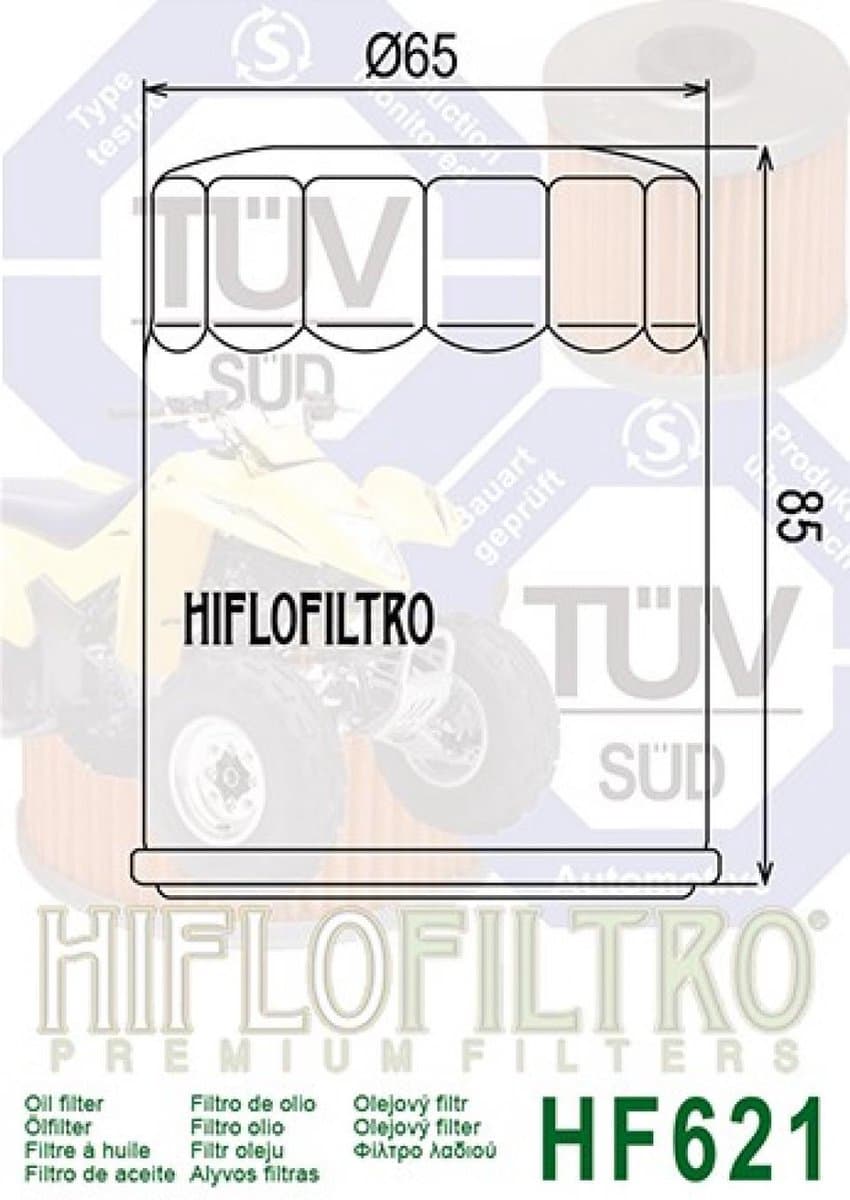Filtre à huile Hiflofiltro pour Quad Arctic cat 1000 Mudpro H1 2009 à 2011 Neuf