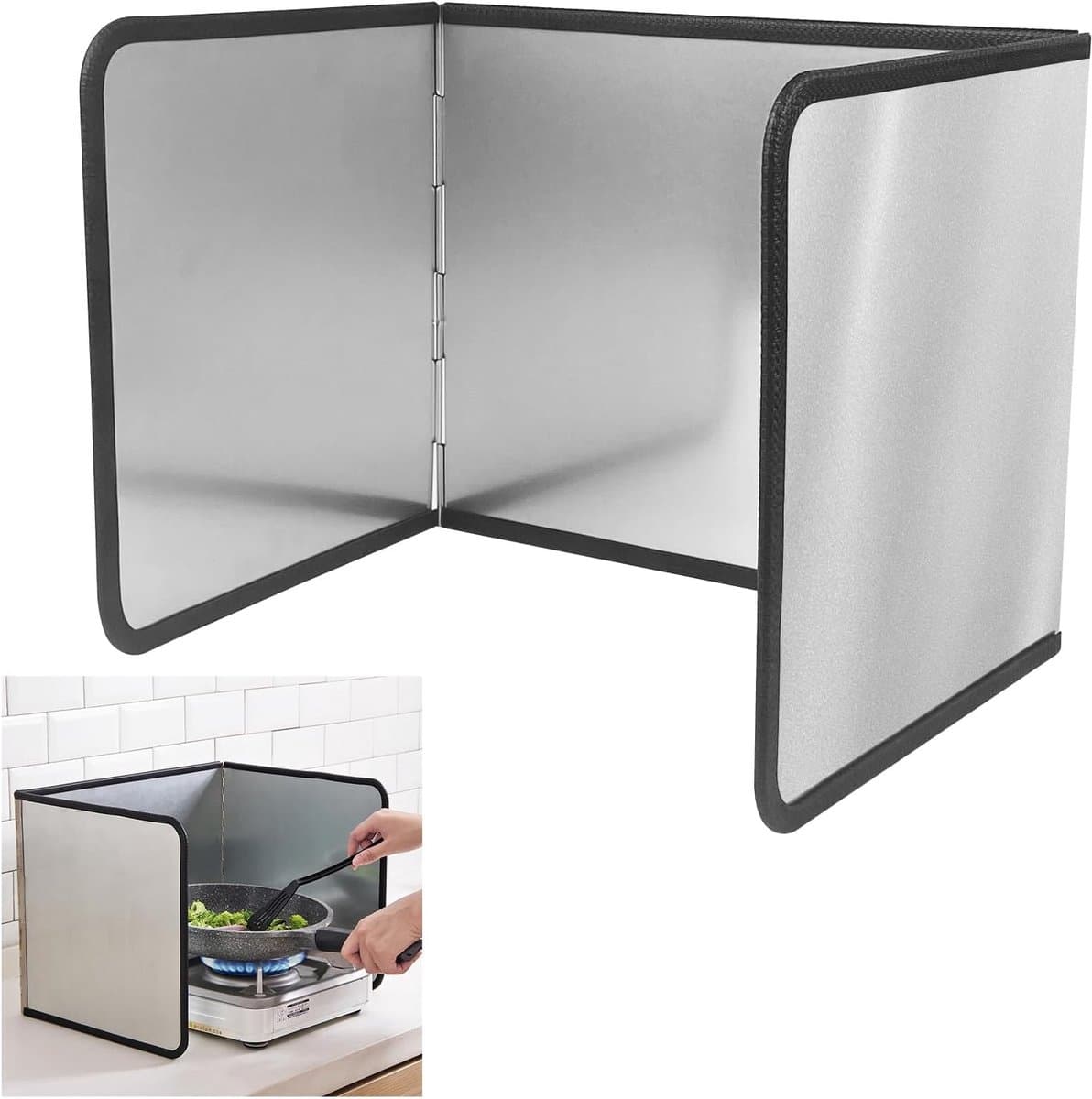 Opvouwbaar Spatscherm Spatbord- Keuken Musthave -Achterwand 40*30.5cm - 30 cm