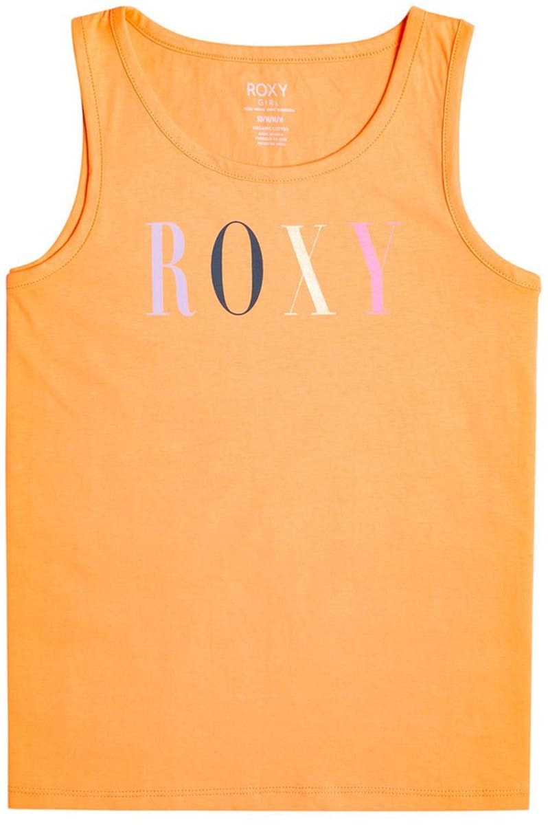 Roxy There Is Life A Mouwloos T-shirt Oranje 16 Years Meisjes
