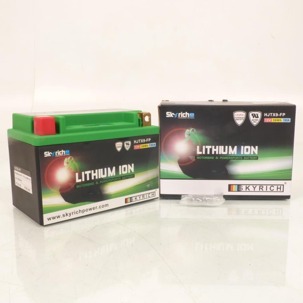 skyrich lithium accu voor kymco 125 dink scooter 1997 tot 2005 ytx9-bs / hjtx9-fp / 12v 3ah nieuw