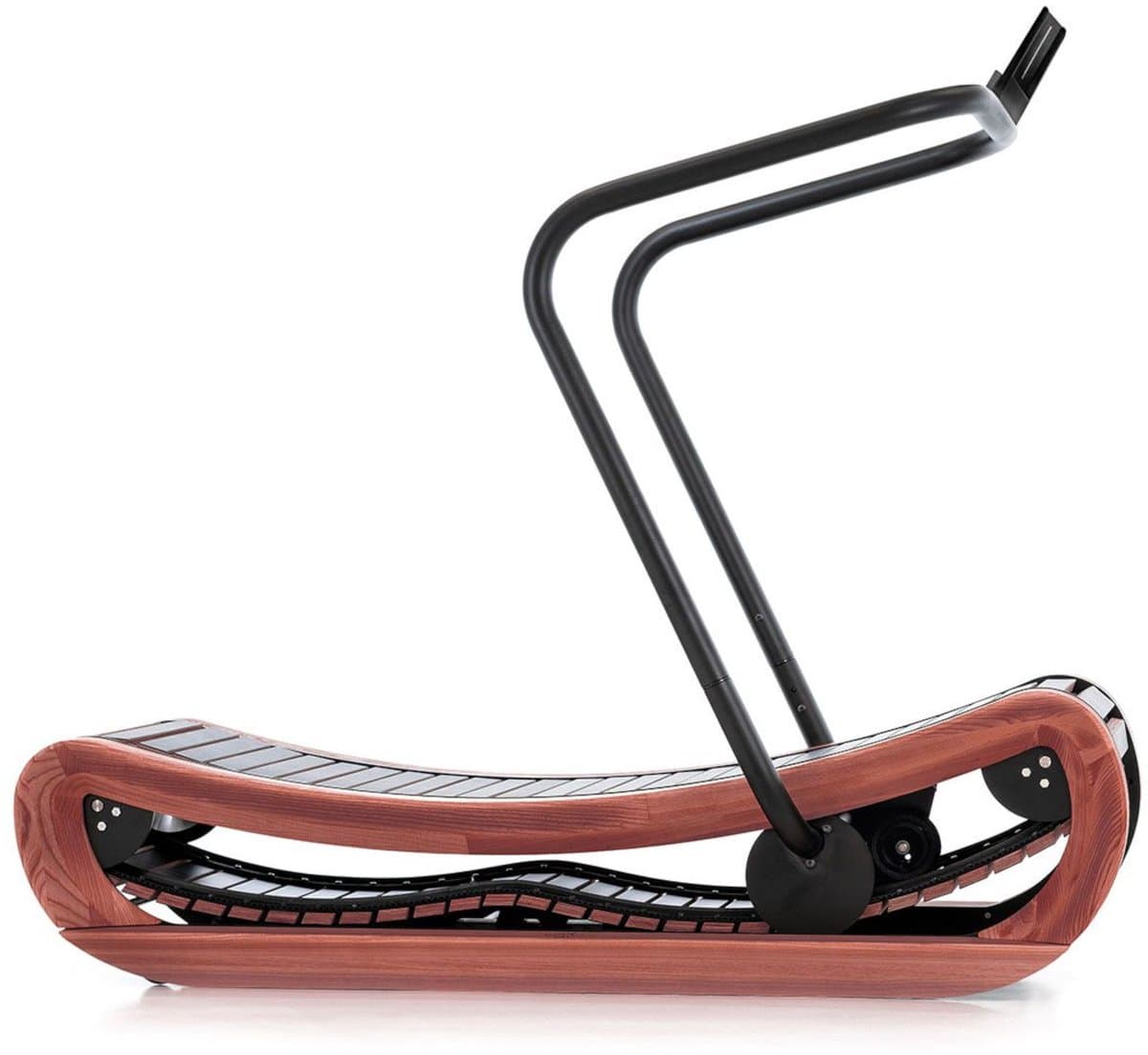 NOHRD Sprintbok V.2 Loopband - Beuken - Gebogen en zelfaangedreven
