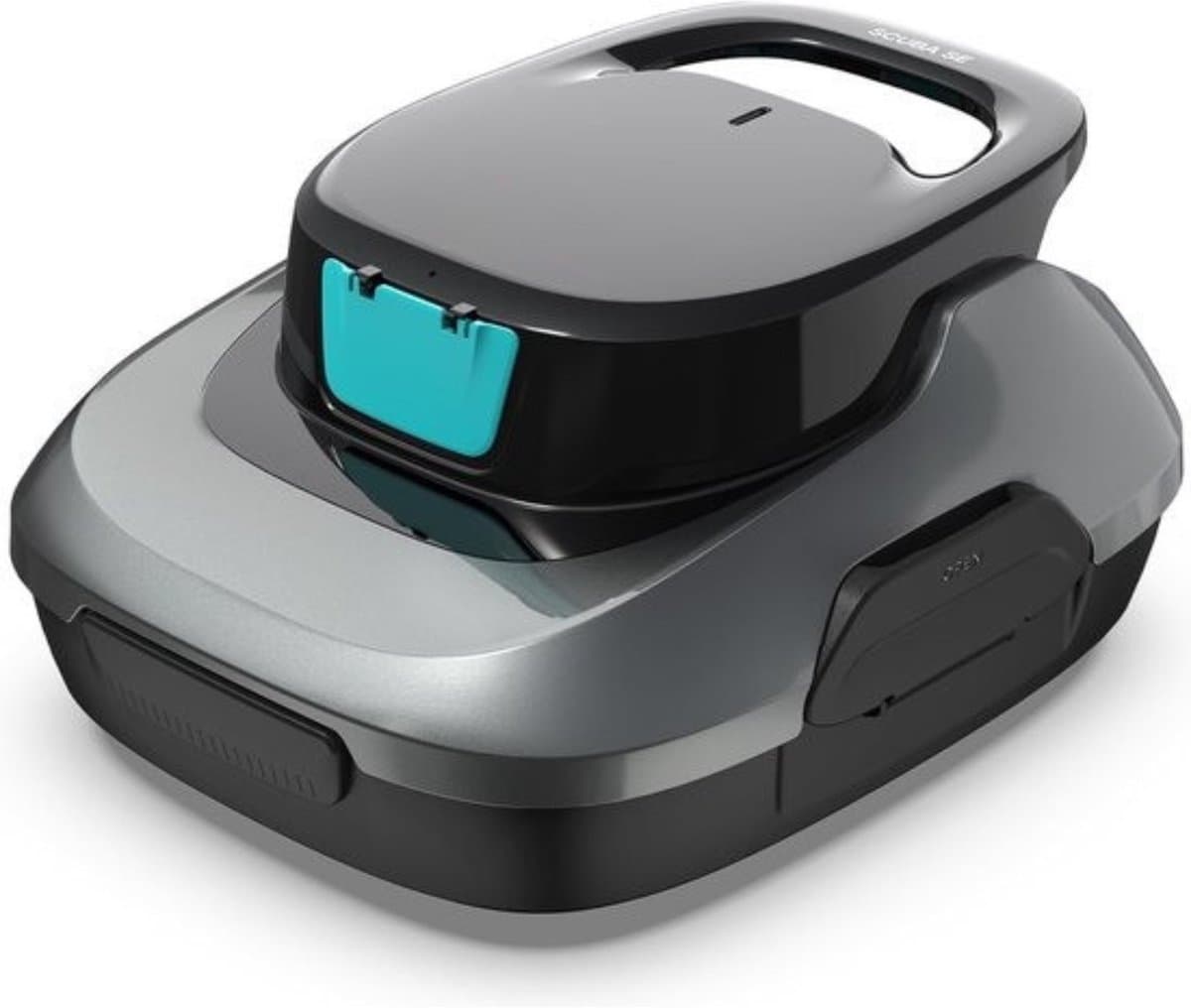 StayPowered Zwembadrobot - Moeiteloze Zwembadreiniging - Draadloos - 90 Min Accuduur - Dubbele Aandrijfmotor - Zelfparkerend - Geschikt tot 80 m² - Lichtgewicht en Compact - Eenvoudig te Gebruiken - Kleur Wit - Levering Sneller dan Aangegeven!