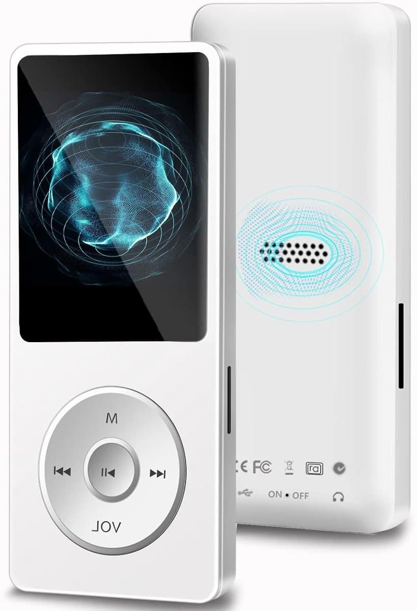 MP3 Speler - Muziekspeler - Muziek Luisteren - Met Ingebouwde Speaker - 32 GB - Zwart