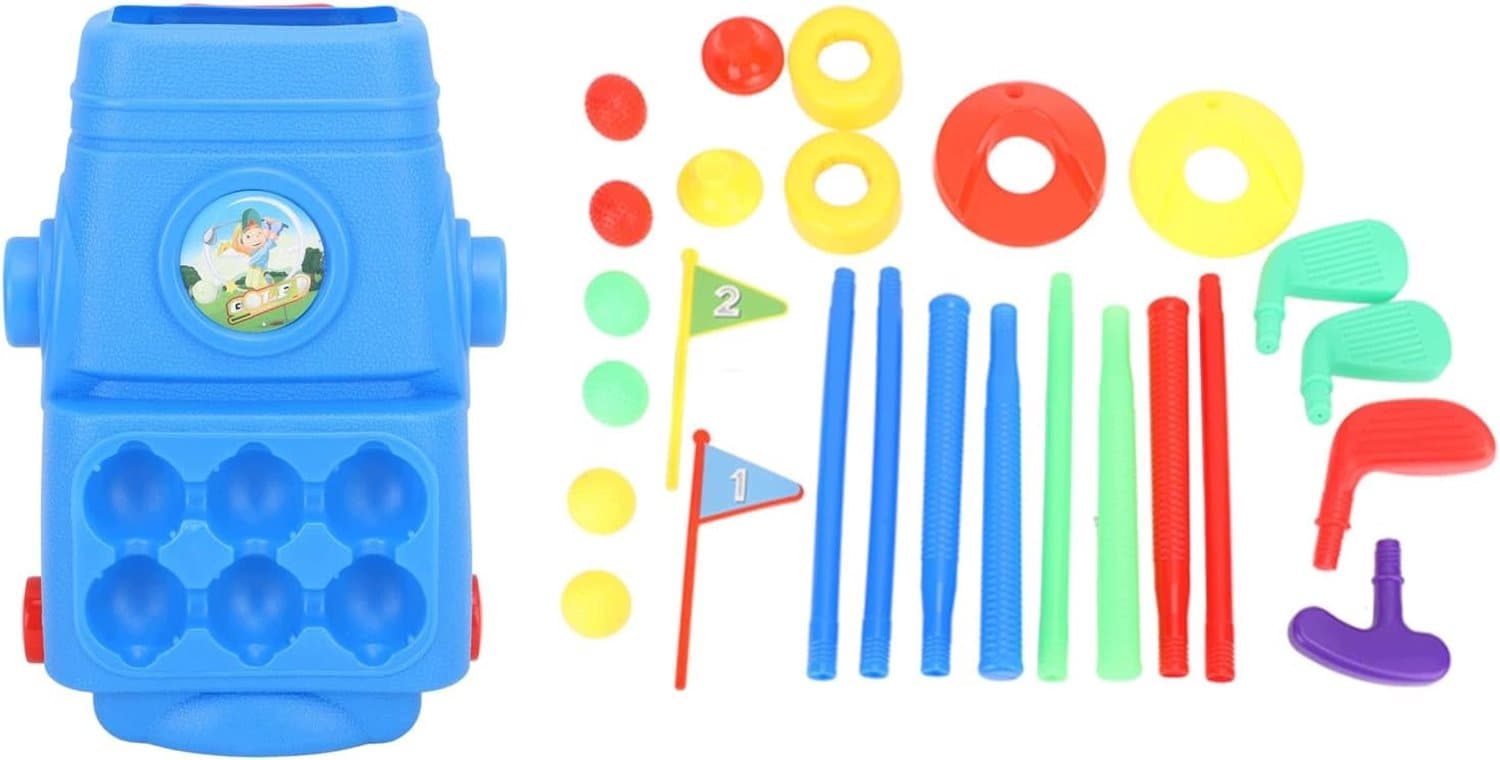 Kinder Golfset - Kleurrijk Plastic Speelgoed voor Coördinatie