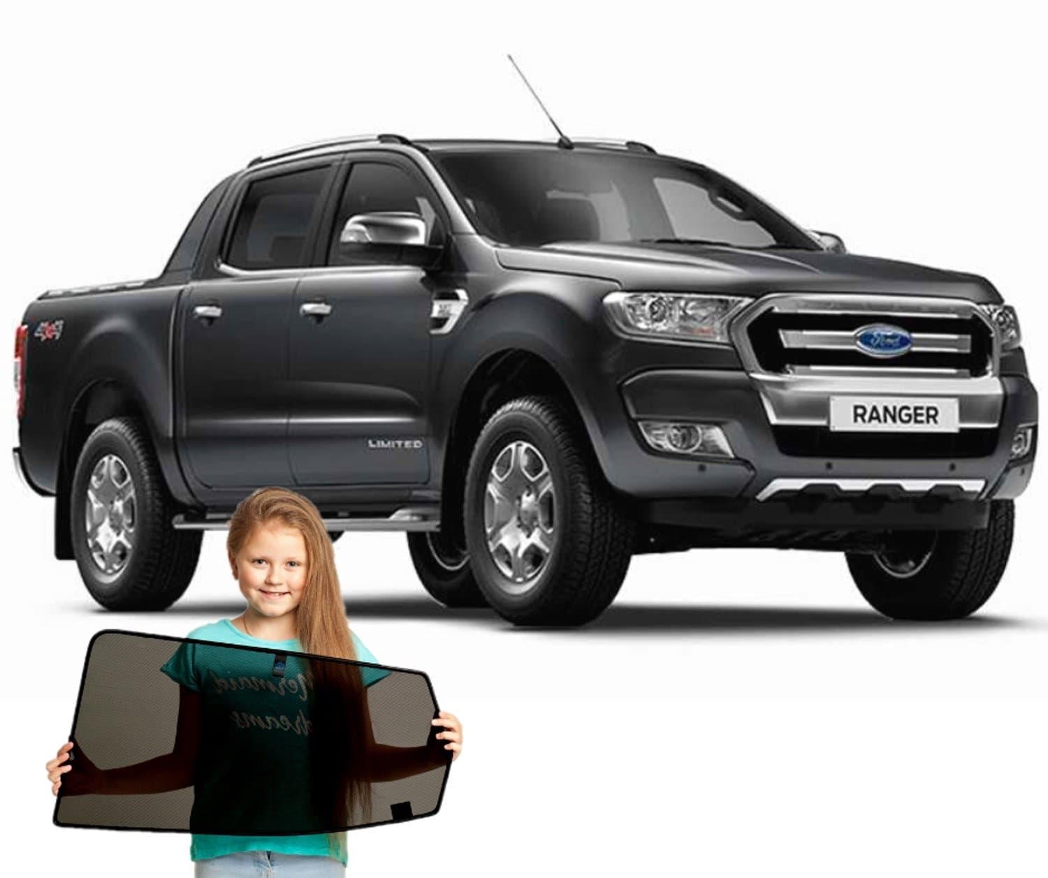 RayStop Zonneschermen op Maat Ford Ranger V 2011-2022