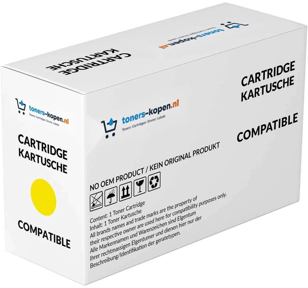 Epson C13S050316 Toner Geel 5000 Pagina's - Huismerk Compatible - Epson toner - C13S050316 compatible - C13S050316 alternatief - Aculaser CX21 CX21N CX21NC CX21NF CX21NFC CX21NFT CX21NFCT Tonercartridge