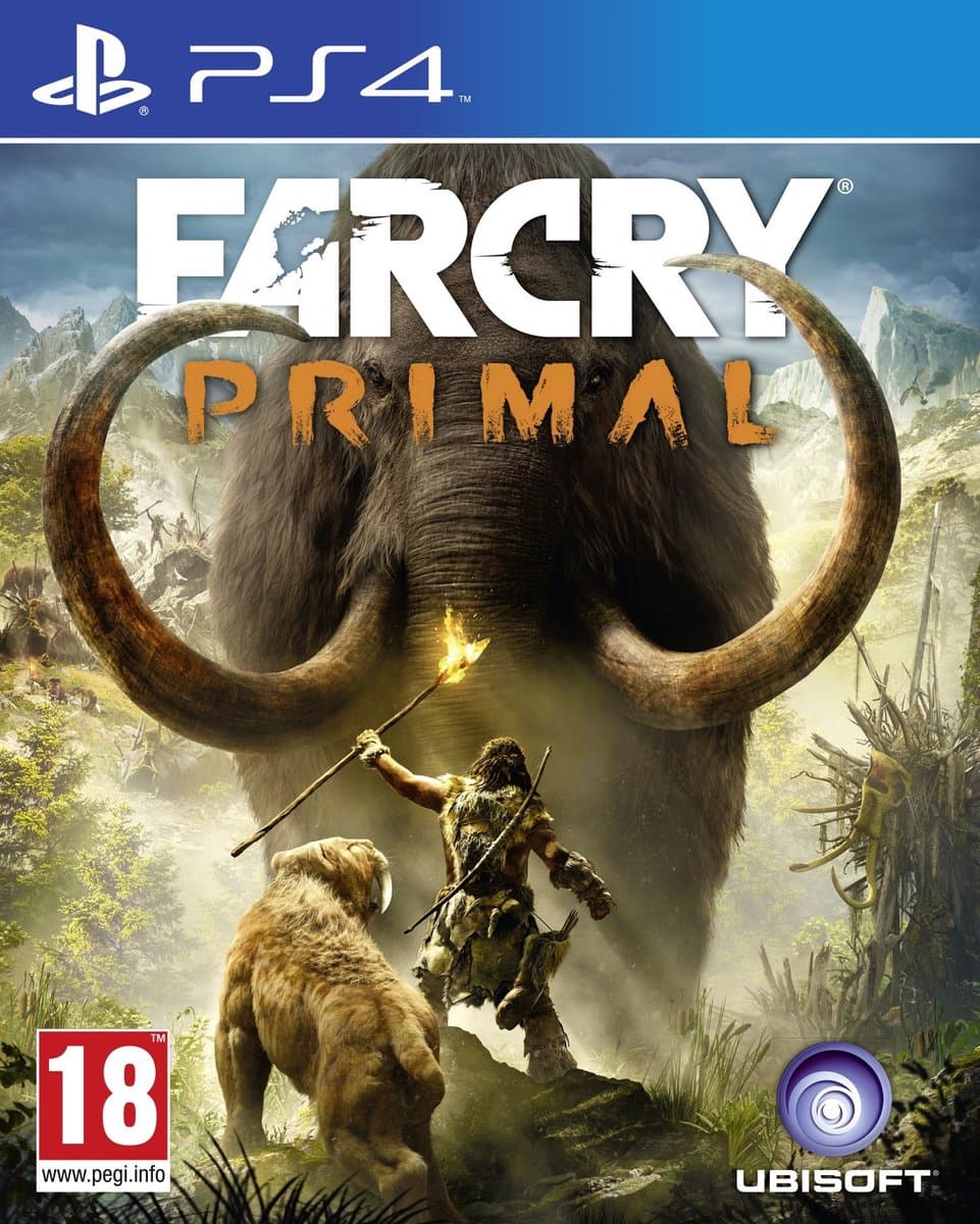 Solidchoice- Far Cry Primal Actiespel - Playstation 4 - Videogame - 1 x Spelschijf - Geïmporteerde Versie - Strijd om Overleving