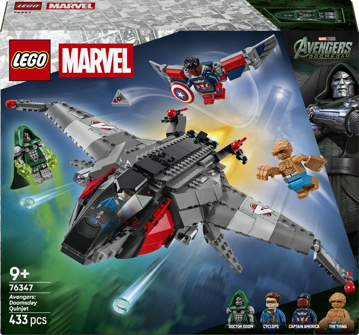 LEGO Marvel Avengers: Doomsday Quinjet 76347