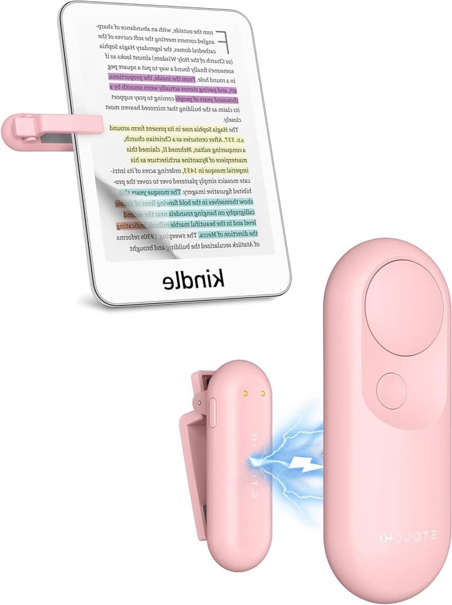 2-in-1 Magnetische Afstandsbediening voor eReaders en Tablets - Lichtgewicht Page Turner voor Kindle, iPad en Meer, Ideaal voor Lezers en Boekenliefhebbers