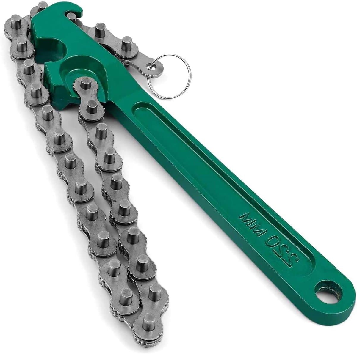 Verstelbare oliefilter sleutel voor onderhoud aan machines, inclusief band en ketting sleutels, 9 inch formaat