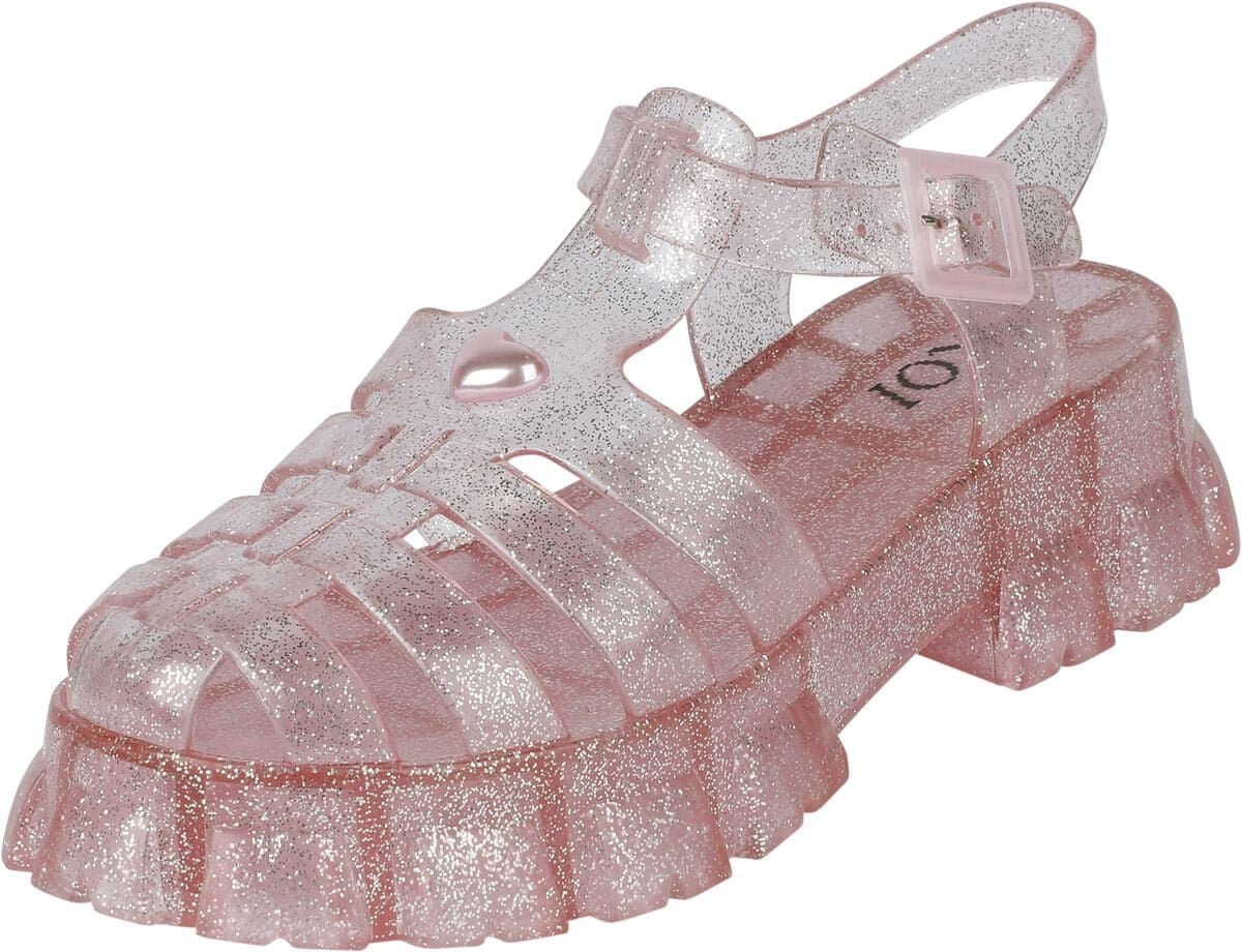 KOI SUNBEAM HEART JELLY SANDALS PINK Dames Sandaal - roze - EU36