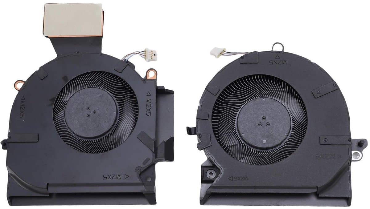 Dailygoods - CPU en GPU Koelventilatorset voor Laptops