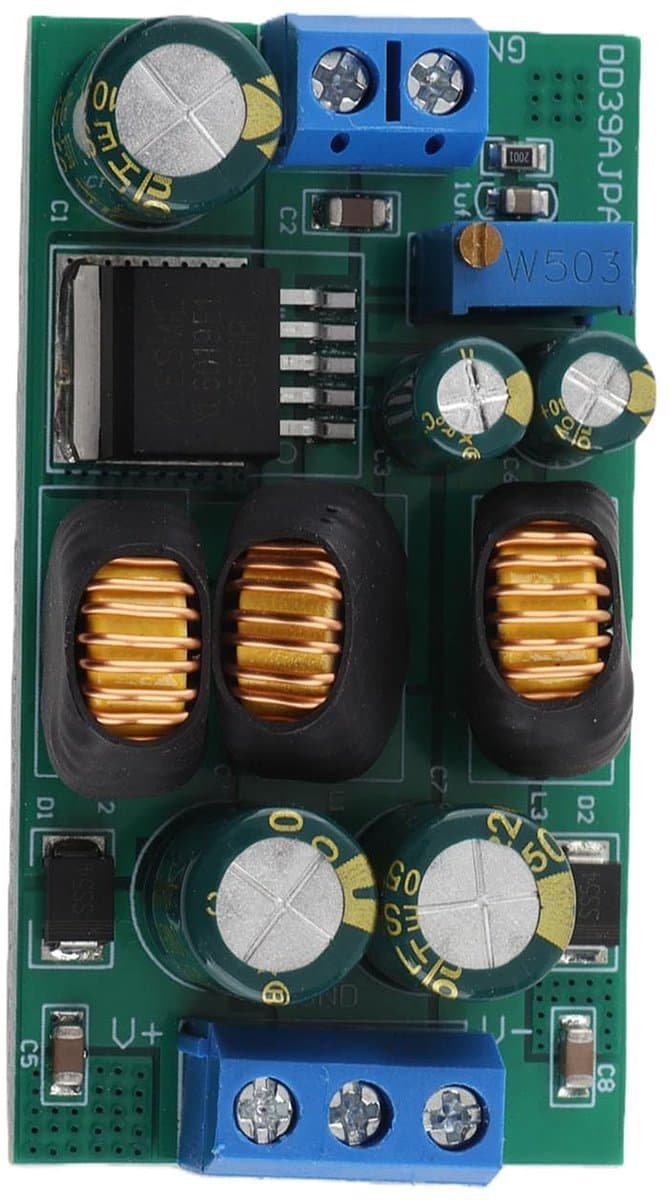 Dailygoods - Dailygoody - Step-up Step-down Boost Converter Module - DC-DC Voeding - 20W - Elektrische Accessoires - Universeel Compatibel - Voor Audio en Instrume