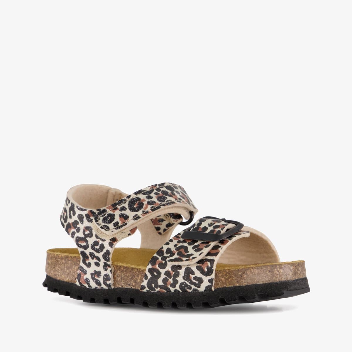 Hush Puppies kinder bio sandalen met panterprint - Bruin - Maat 27