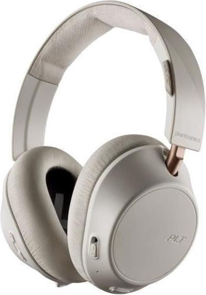 Plantronics Hoofdtelefoon Bluetooth® & ANC BackBeat GO 810 Bone Wit