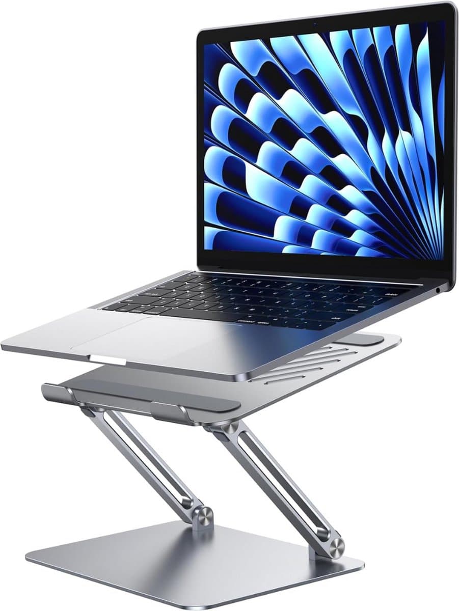 Laptop verhoger - Laptopverhoger - Stabiel - Staand Werken - Ergonomisch - Laptop Verhoger Bureau - Must have voor uw laptop!