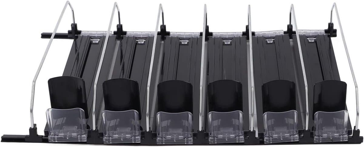 Verstelbare Drank Organizer voor Koelkast - Automatische Duw- en Voorraadsysteem