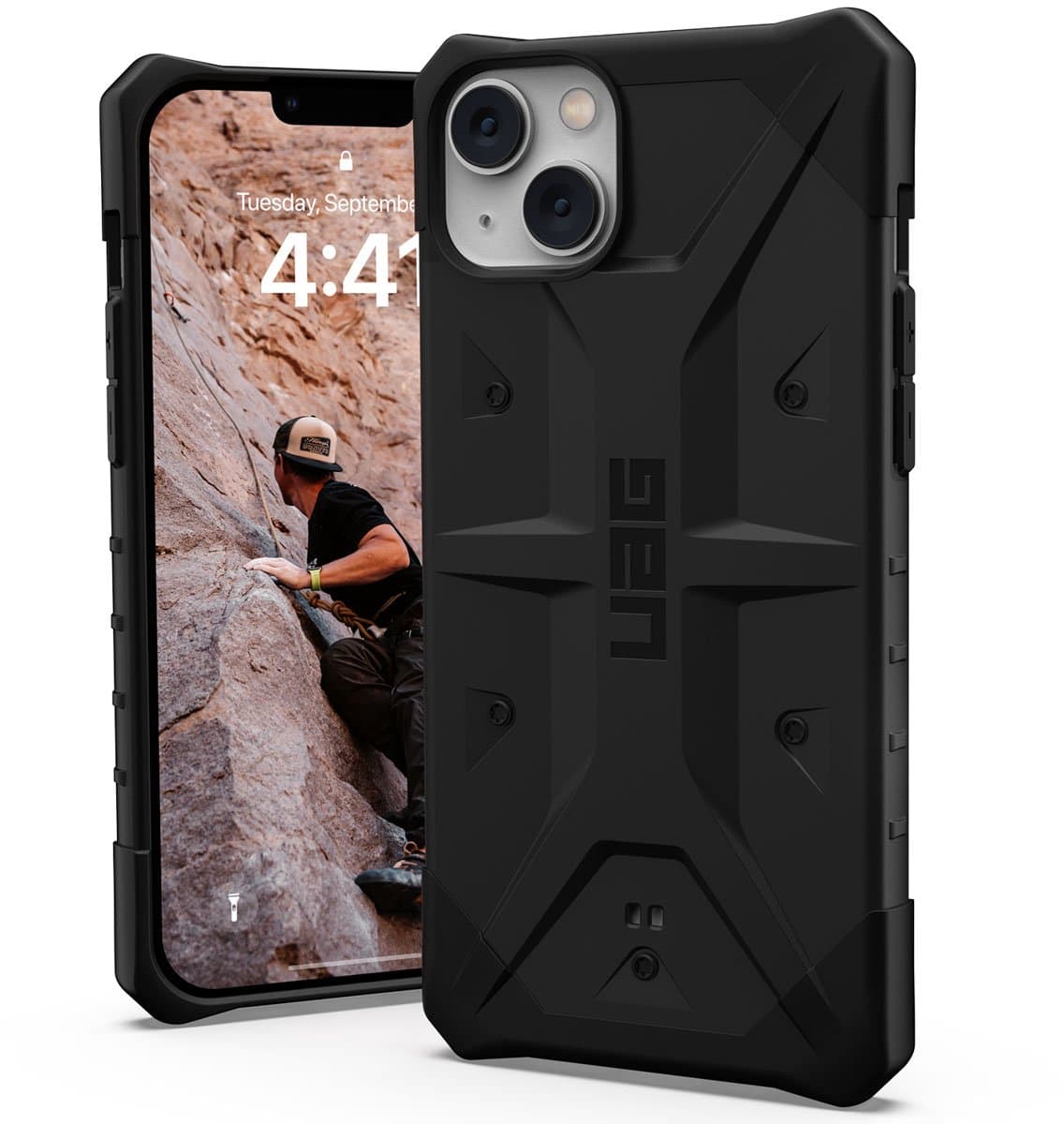 UAG - Pathfinder geschikt voor iPhone 14 Plus Hoesje - zwart