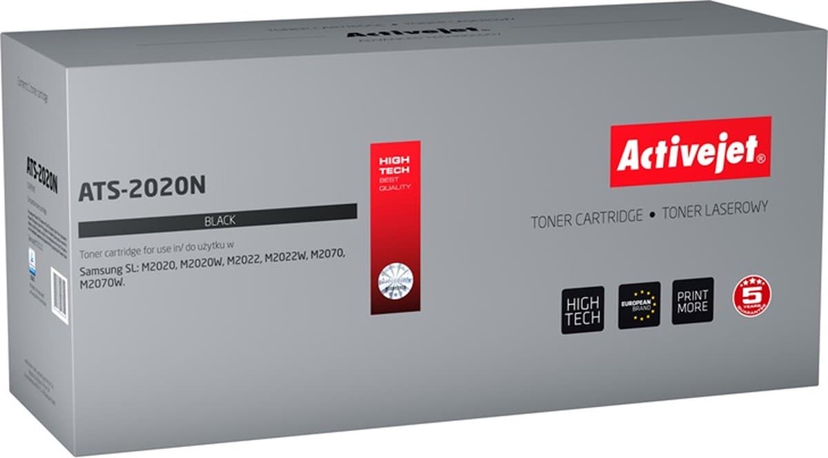 Toner Activejet ATS-2160N (replacement Samsung MLT-D101S; Supreme; 1 500 pages; Black)