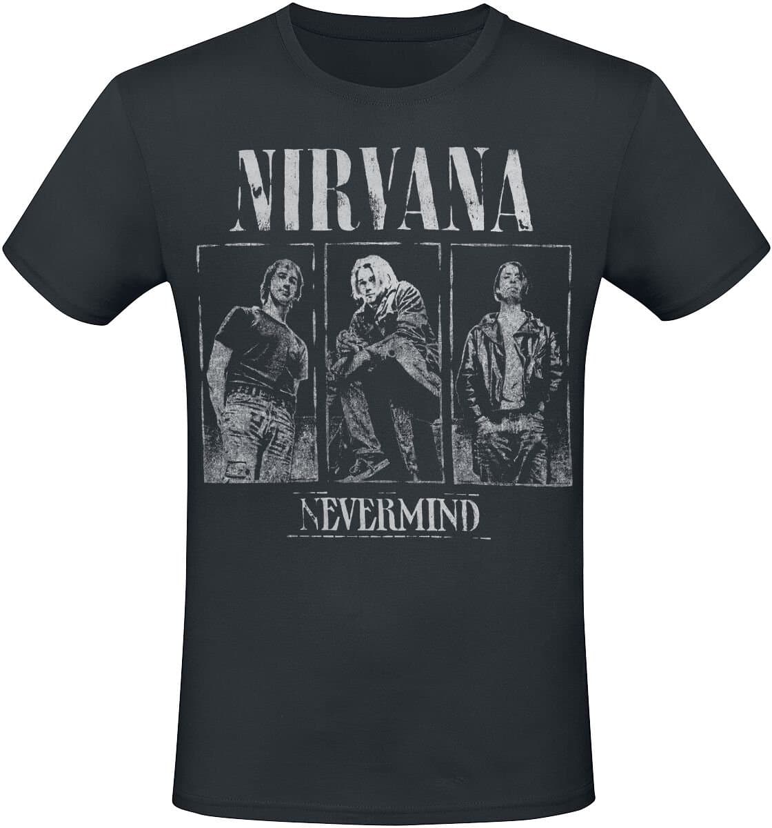 Nirvana Nevermind Photo Heren T-shirt - zwart - M
