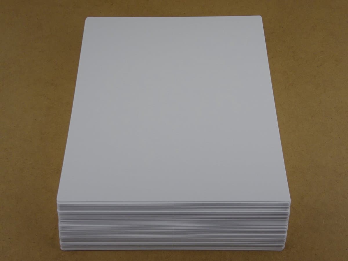 10 Stuks LP tussenschotten wit (TOP KWALITEIT!), sorteer jou vinyl platen collectie op alfabet, naam, genre,.. - Dividers, klasseren, sorteren, scheidingsschotten, platenhoezen, opbergen, LP hoezen