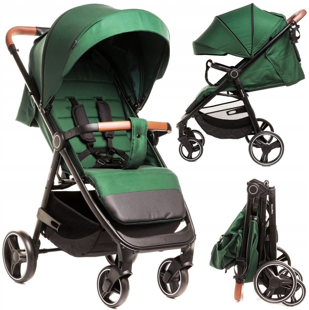 4Baby Stinger XXIII Kinderwagen - Lichtgewicht, 22kg, Incl. Voetenzak & Bekerhouder