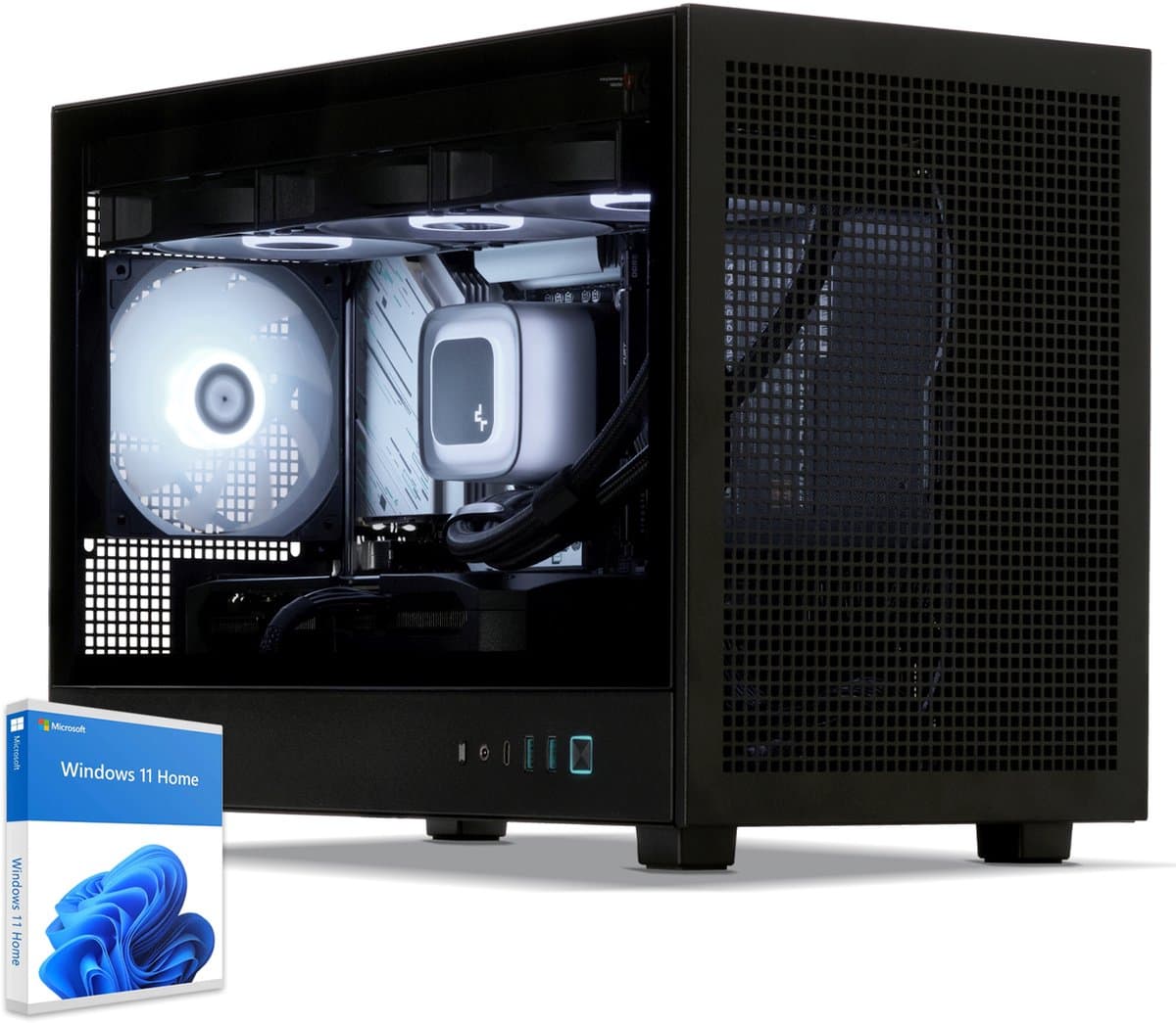 Sedatech Advanced Gaming PC Waterkoeling Extreme • AMD Ryzen 5 9600X 6x 3.9GHz • Geforce RTX5070 • 32Gb DDR5 • 2Tb SSD M.2 • WiFi • Bluetooth, USB C • Windows 11 • Desktop computer