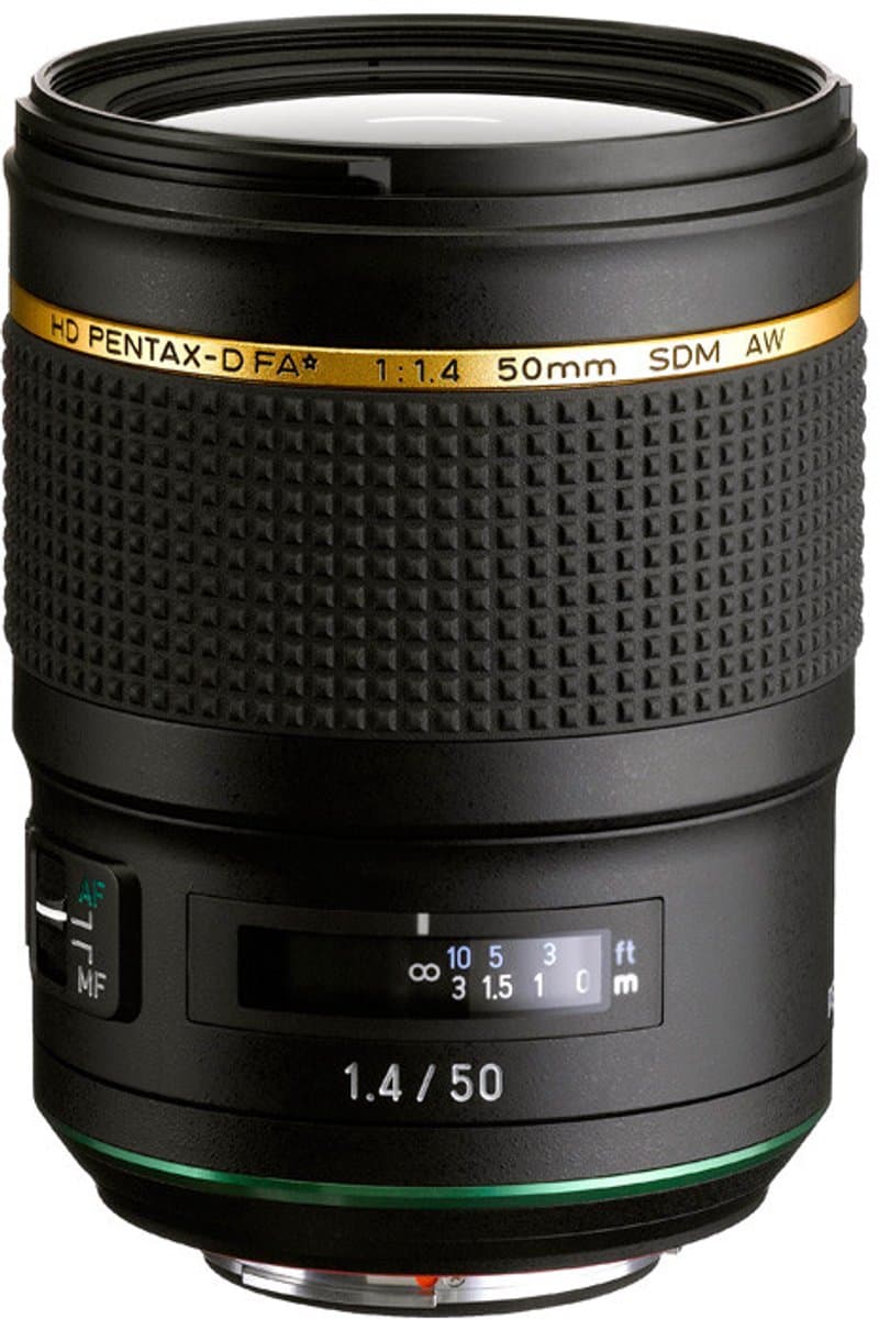 Pentax HD D-FA 50mm f/1.4 SDM AW