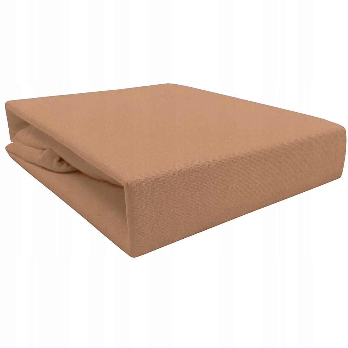 Jersey laken met elastiek 200x220 cm - Beige
