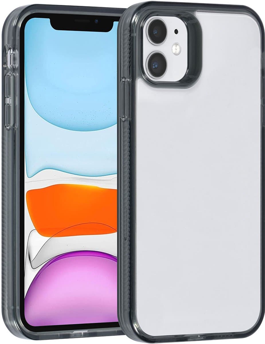 UNIQ Accessory iPhone 11 Backcover hoesje - Zwart