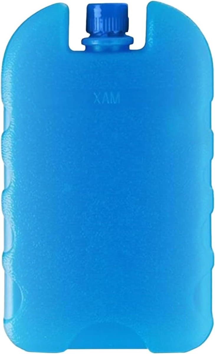 Koel Elementen - IJspack Vriezerblok - Koelbox Vullen - Snelle Temperatuur Verlaging - 14.5x8.8x2.5cm - Blauw