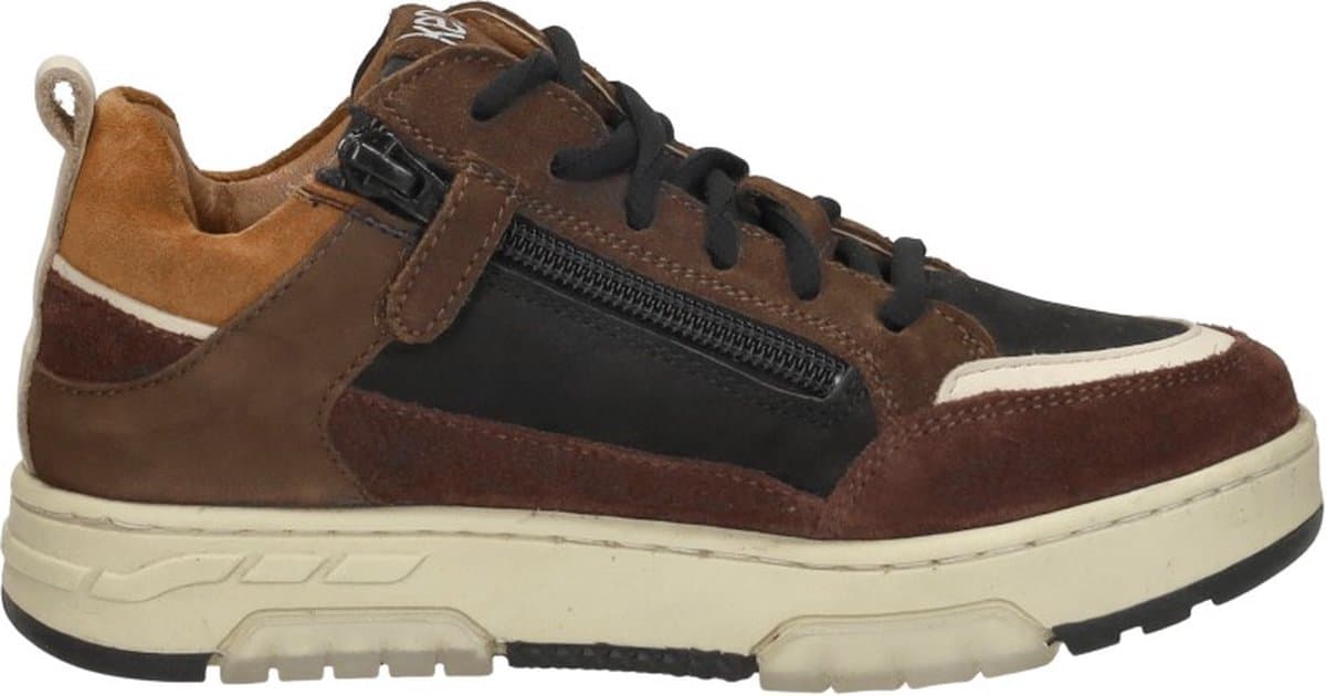 KEQ Veterschoenen Laag Veterschoenen Laag - Donkerbruin - Maat 30