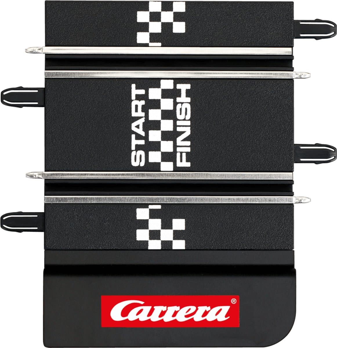 Carrera Go!!! Racebaanonderdeel - GO!!! Aansluit stuk - 1 Baandeel met aansluitingen voor Controllers onderdeel
