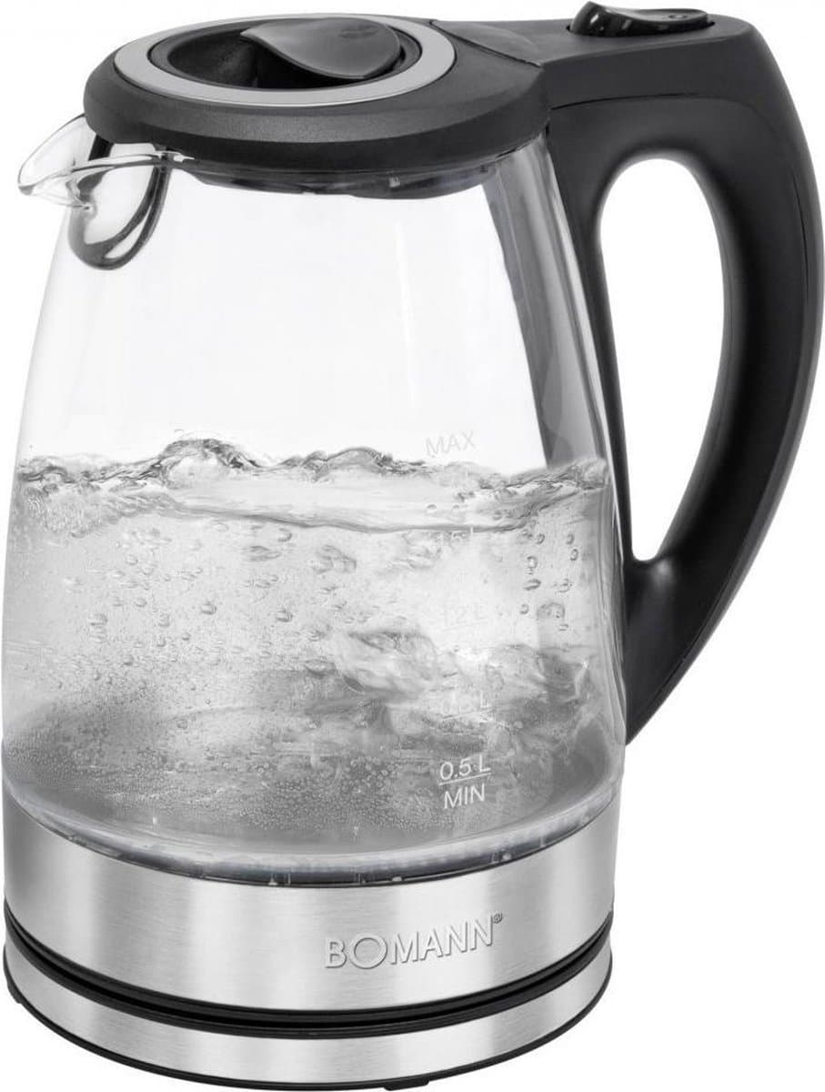 Bomann WKS 6032 - Waterkoker - 1,7L - Glas