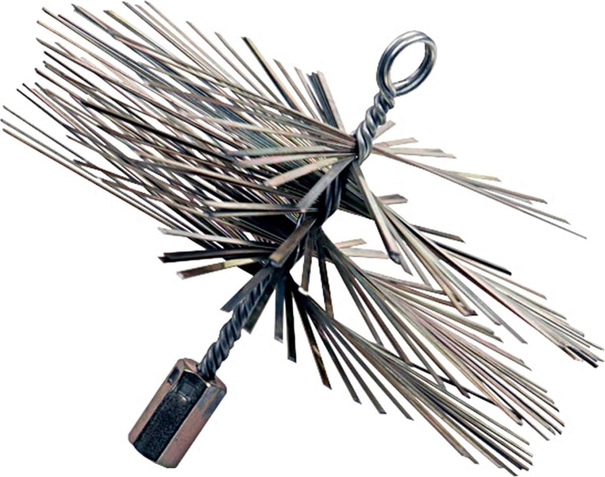 DarioTools - CMB208180 Schoorsteenveegborstel Ø18cm - Metaal - Rond